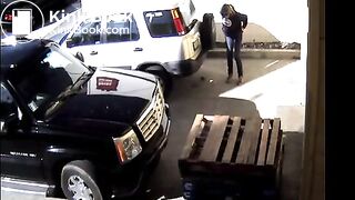 Woman Caught Shitting On Security Camera