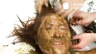 Totally Covered In Asian Shit