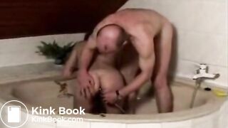 Shitty Enema Games In Tub