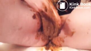 Scat Mature Toying With Cucumber