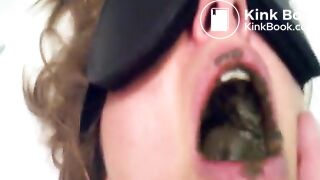 Slave Eats the Shit of her Master