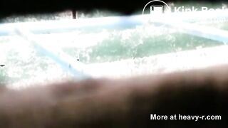 Spying On Shitting Woman