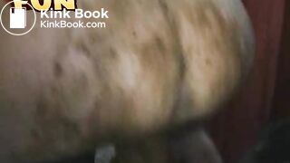 Asian slut HoneyBee licks a dirty asshole and cock