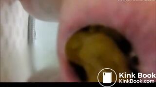 Girl Shitting Underwater