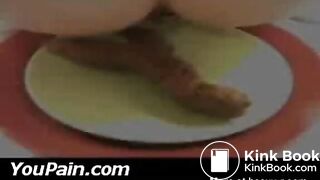 Girl Takes A Long Poop