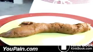 Girl Takes A Long Poop