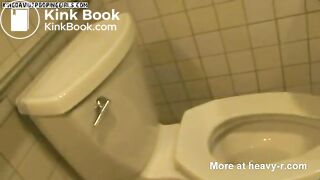 Pooping On Public Toilet