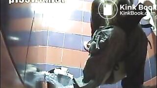 Chick shit in toilet with a webcam - Webcam in the womens toilet