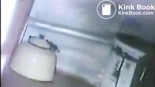 Toilet deasaster - Fully drunken slut