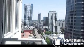 Shitting On Balcony