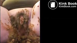 Stuffing Shit In Pussy