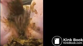 Stuffing Shit In Pussy