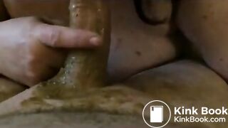 dumb cunt sucks a shitty cock