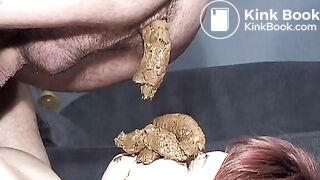 Mature Gets Shit On In Face