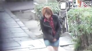 Japanese girl want to pee and shit badly - Unsensored Japanese scat porn videos