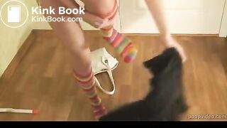 Scat Teen Eating Own Shit