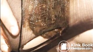 Shitting Through Pantyhose