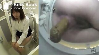 Pillar of shit and orgasm during buisness trip