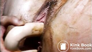 Public Double Penetration Dildo Scat