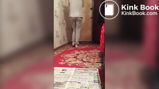 Huge poop from ass amateur girl