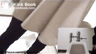 Redhead Japanese beauty pooping in the toilet - Unsensored Japanese scat porn videos