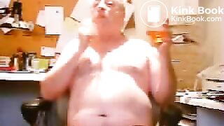 cigar and a glass of piss