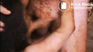 Vintage Scat Threesome With Asian