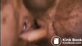 Vintage Scat Threesome With Asian