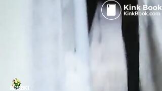 Girl taking a dump in public