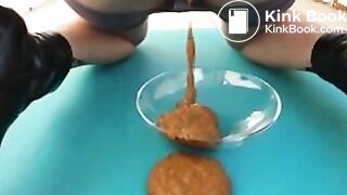 In a glass bowl