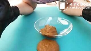 In a glass bowl