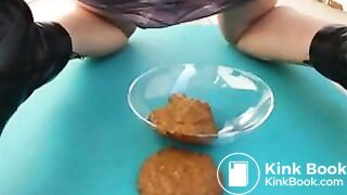 In a glass bowl