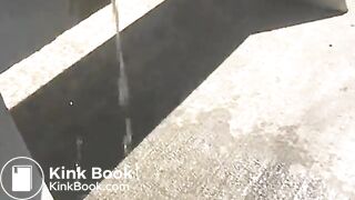 cutie doing a park bench shit!!