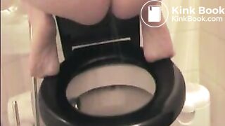 In the toilet