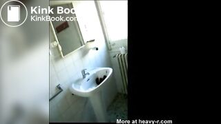 Girl Taking A Dump In Sink