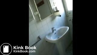 Girl Taking A Dump In Sink