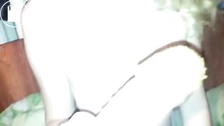 Sucking Shitty Dildo