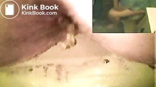 Marys nasty turd in gray nighty