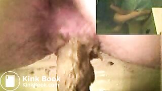 Marys nasty turd in gray nighty