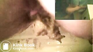 Marys nasty turd in gray nighty