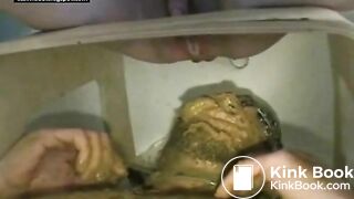 Extreme Femdom Diarrhea Face Shower