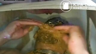 Extreme Femdom Diarrhea Face Shower