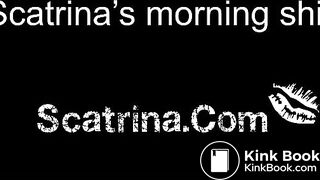 Scatrina morning shit HD