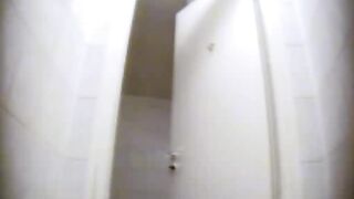 Pretty young girl poops on hidden wc cam
