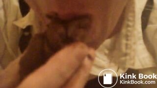 bathroom scat suck