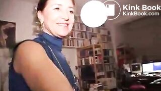 Isabelle Extreme sucking shit covered cock of her  - Scat Video Collection