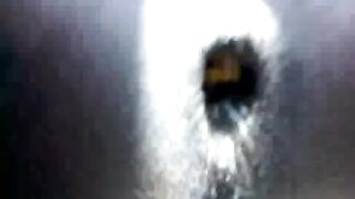 Black teen shitting close up