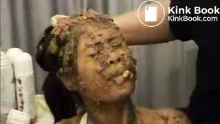 Girl Eating Dog Shit