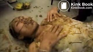 Girl Eating Dog Shit