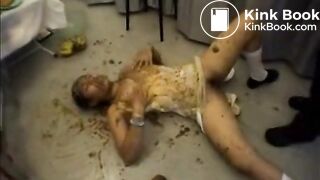 Girl Eating Dog Shit